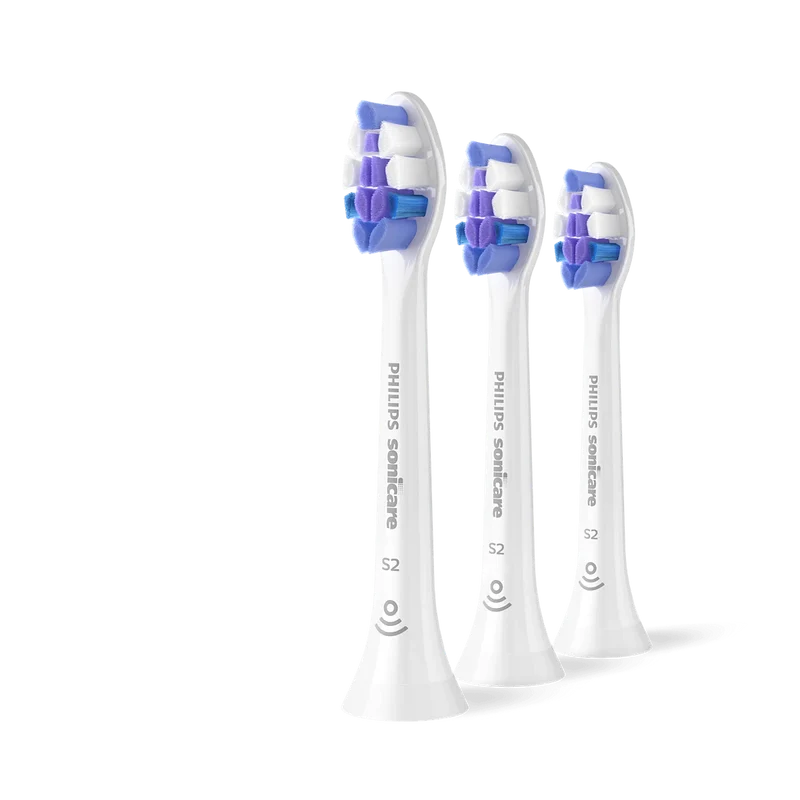 Philips Sonicare S2 Sensitive Gentle Plus Heads HX6053/14 3 Pack