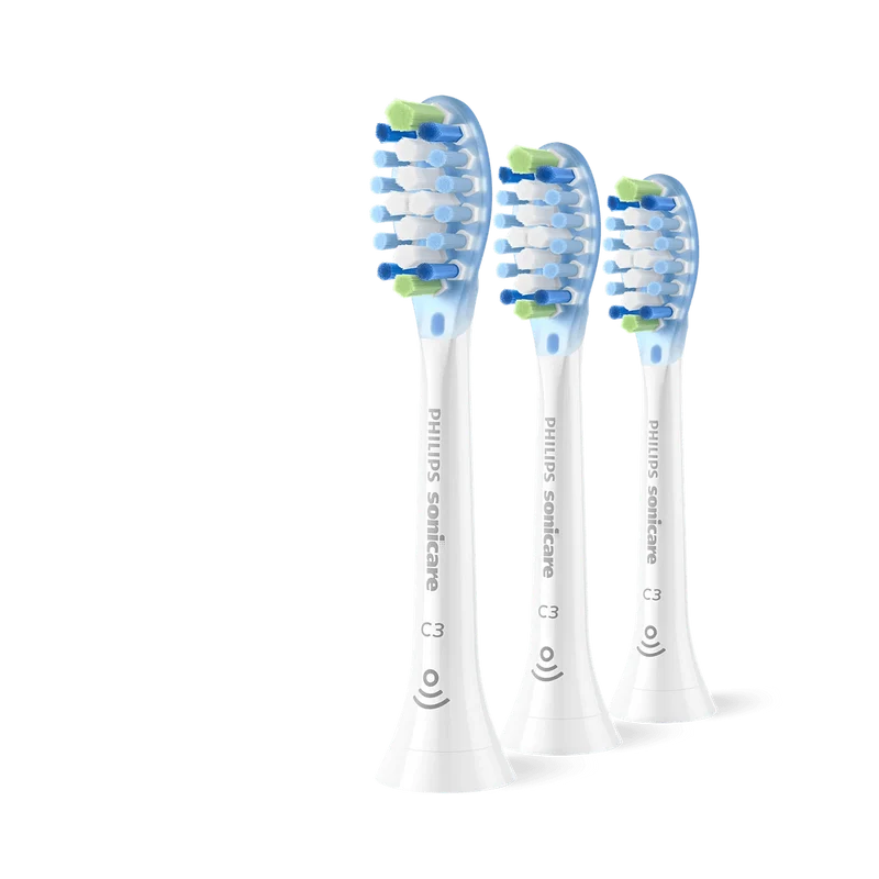 Philips Sonicare C3 Premium Clean Heads HX9043/14 White 3 Pack