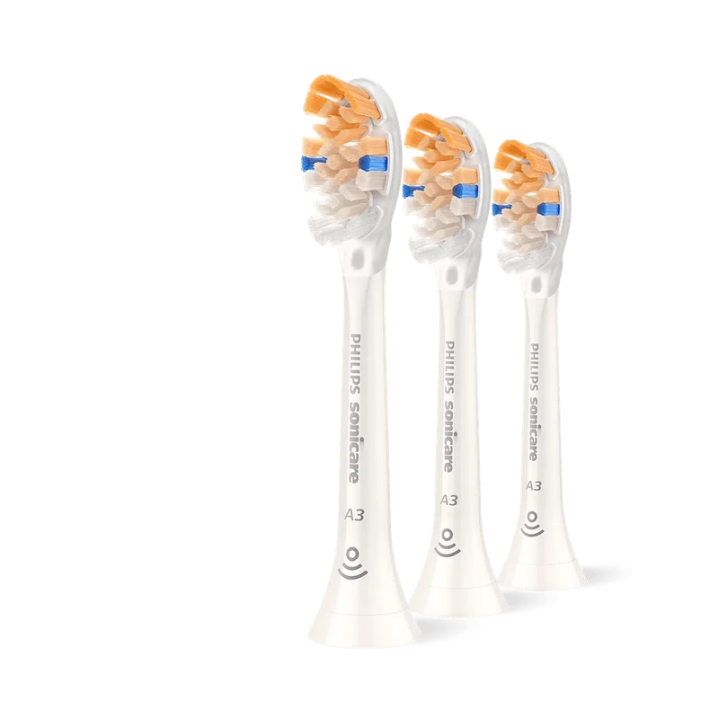 Philips Sonicare A3 All-in-One Brush Heads HX9093/14 White 3 Pack
