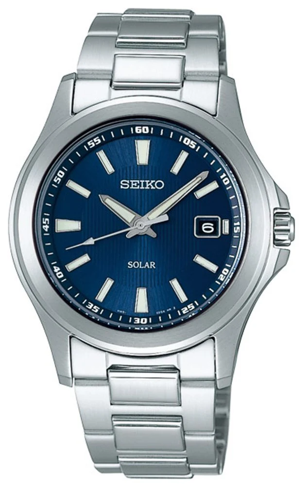 SEIKO Selection Mens Solar Watch SBPN071 Silver