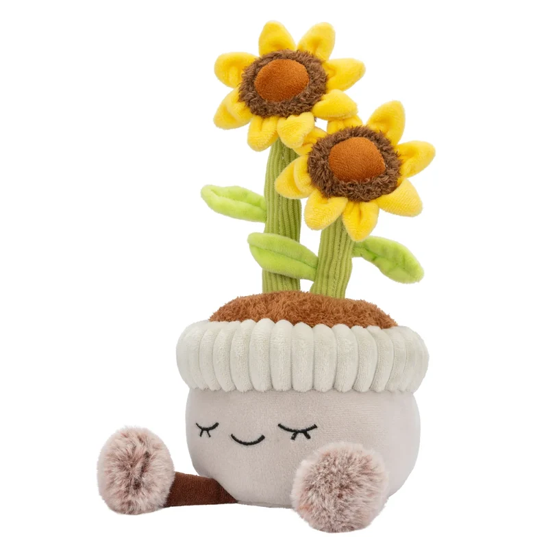 GREENHOUSE BY RUSS - Ensemble de 3 Peluches de Plantes en Pot