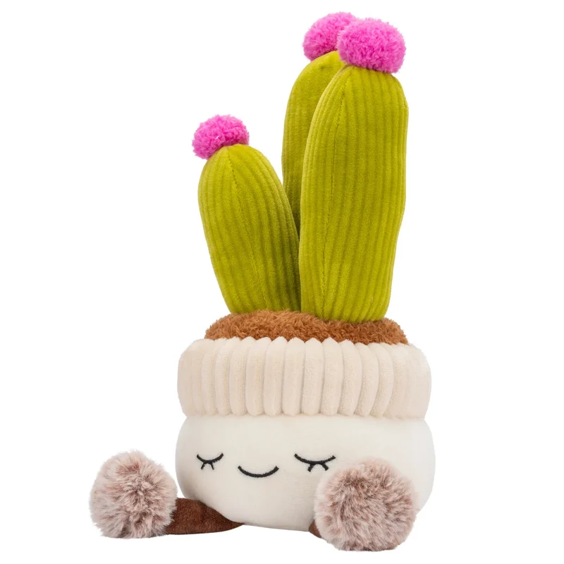 GREENHOUSE BY RUSS - Ensemble de 3 Peluches de Plantes en Pot
