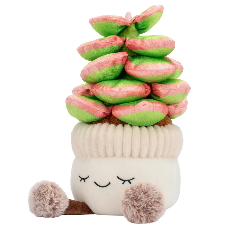 GREENHOUSE BY RUSS - Ensemble de 3 Peluches de Plantes en Pot