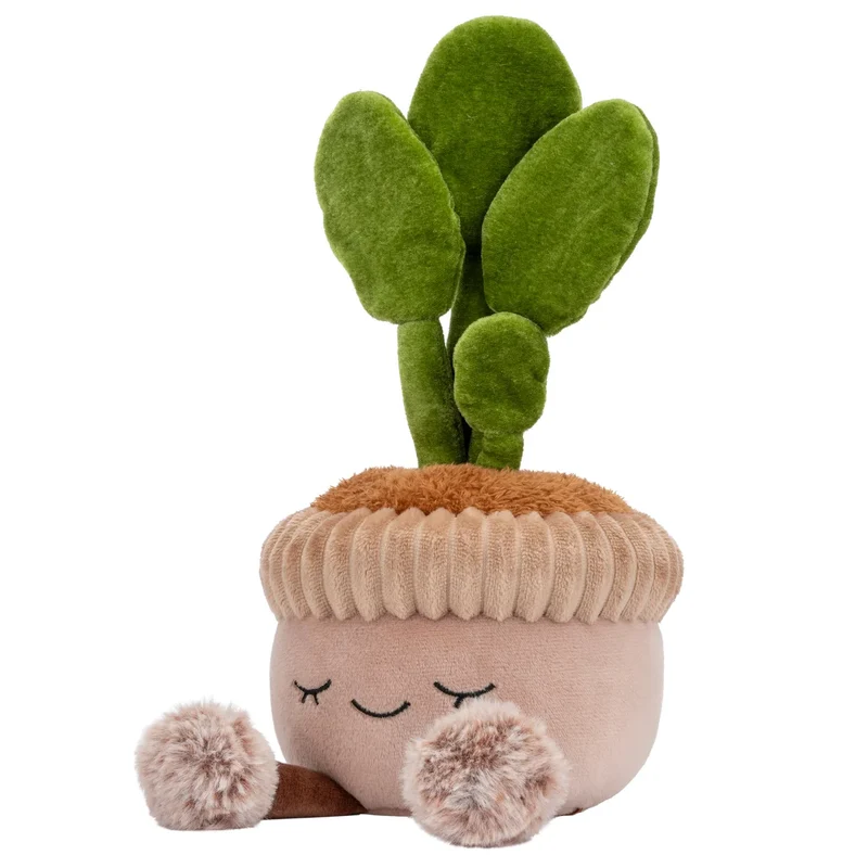 GREENHOUSE BY RUSS - Ensemble de 3 Peluches de Plantes en Pot