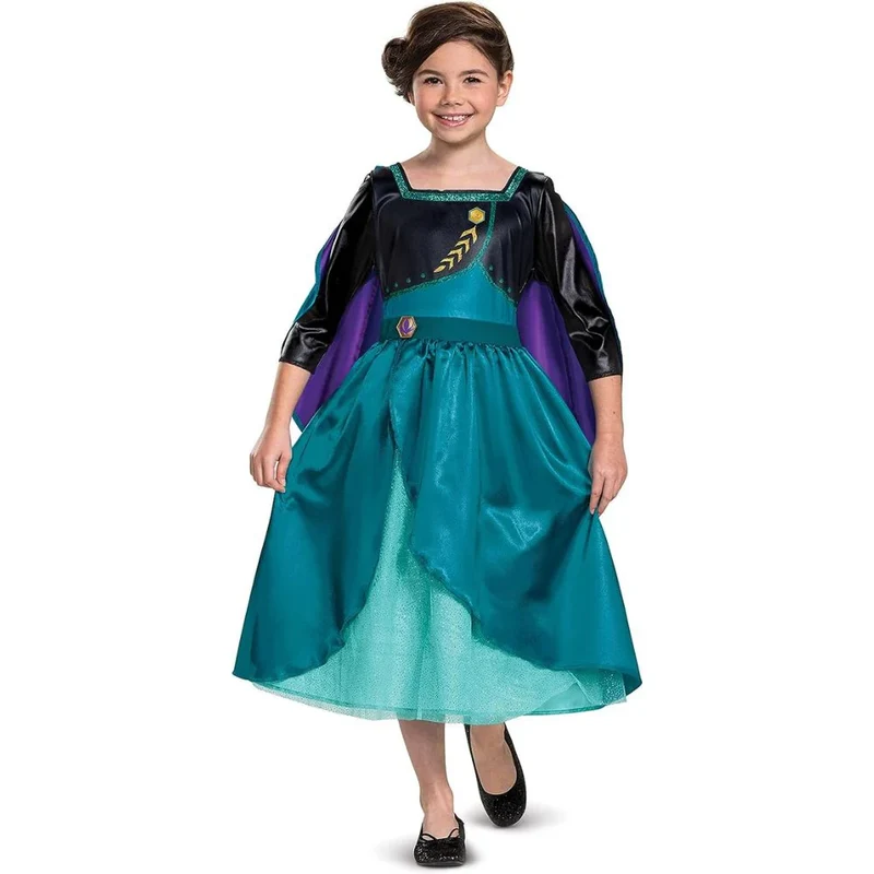 DISGUISE - Costume pour Enfant Reine Anna La Reine des Neiges 2
