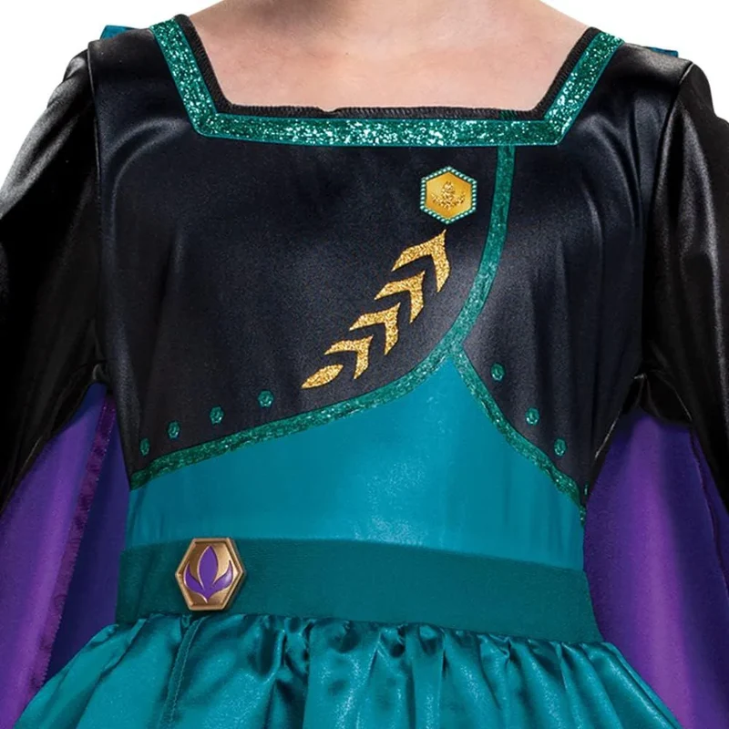 DISGUISE - Costume pour Enfant Reine Anna La Reine des Neiges 2