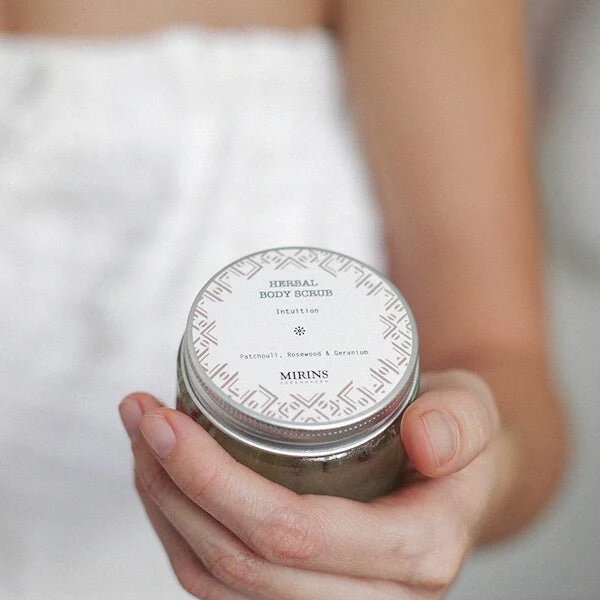 Body Scrub Intuition - Patchouli, Rosewood & Geranium 120 ml