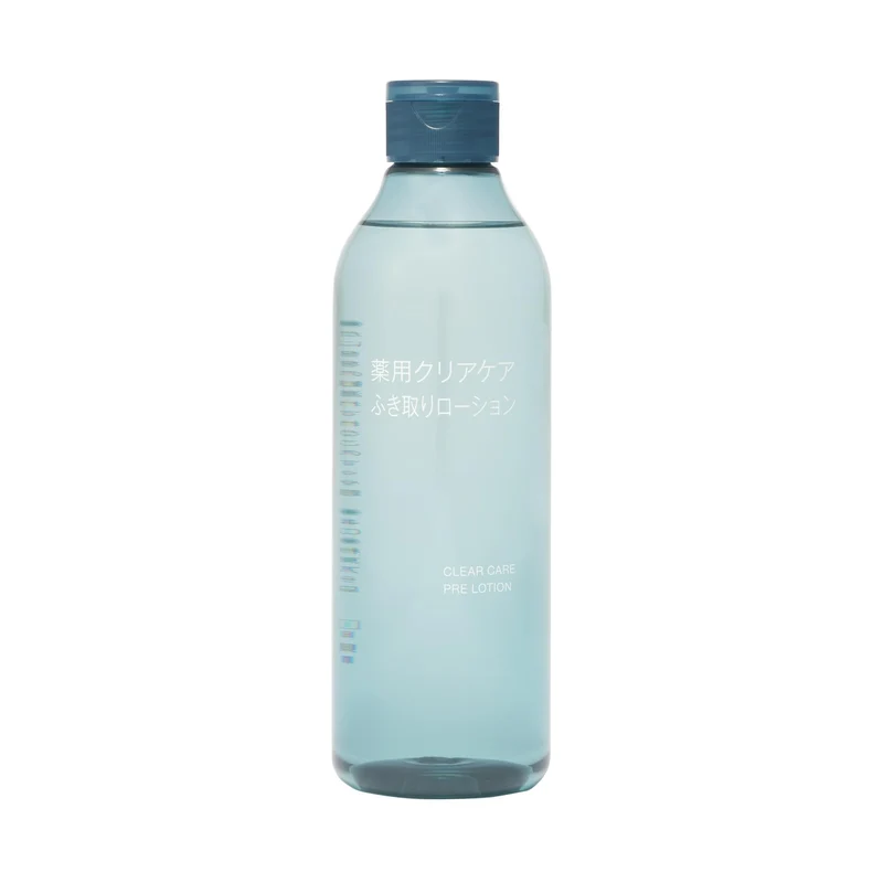 Muji Medicated Clear Care Wipe Lotion 300ml for Sensitive Skin