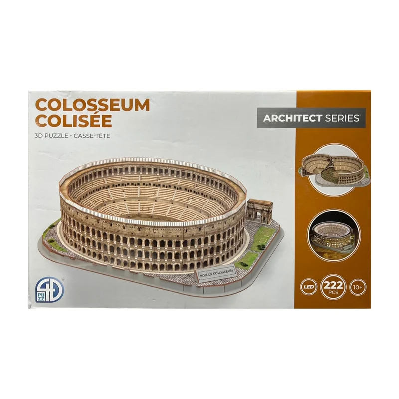 4D PUZZ - Colisée Casse-Tête 3D Architect Series