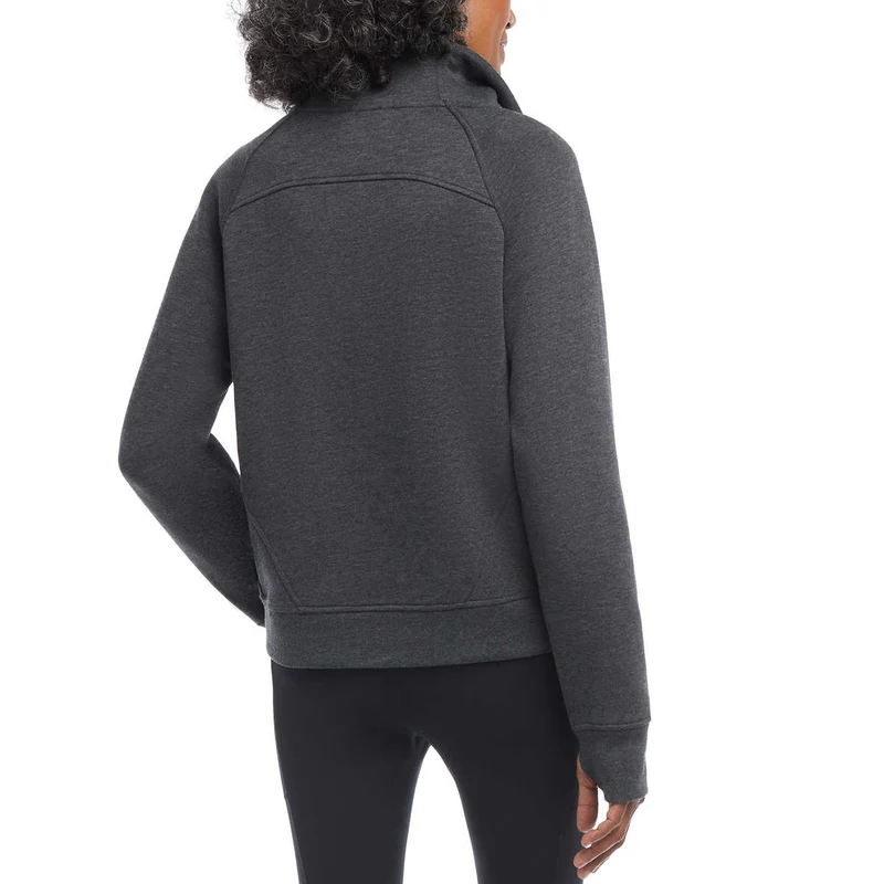 DANSKIN - Chandail à Col Cheminé et Demi-Fermeture à Glissière pour Femme
