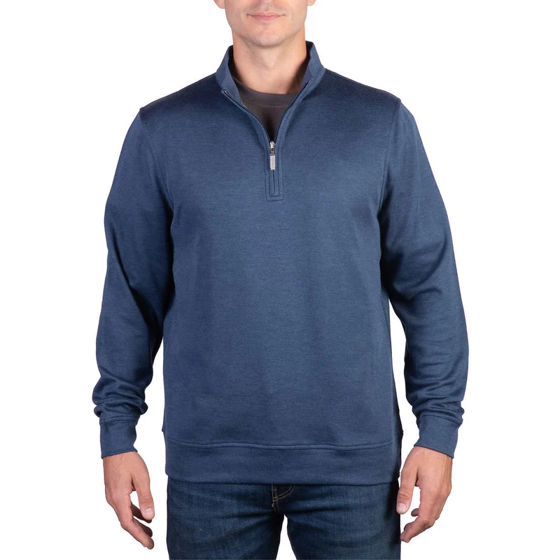 KIRKLAND SIGNATURE - Chandail à Fermeture à Glissière un Quart pour Homme