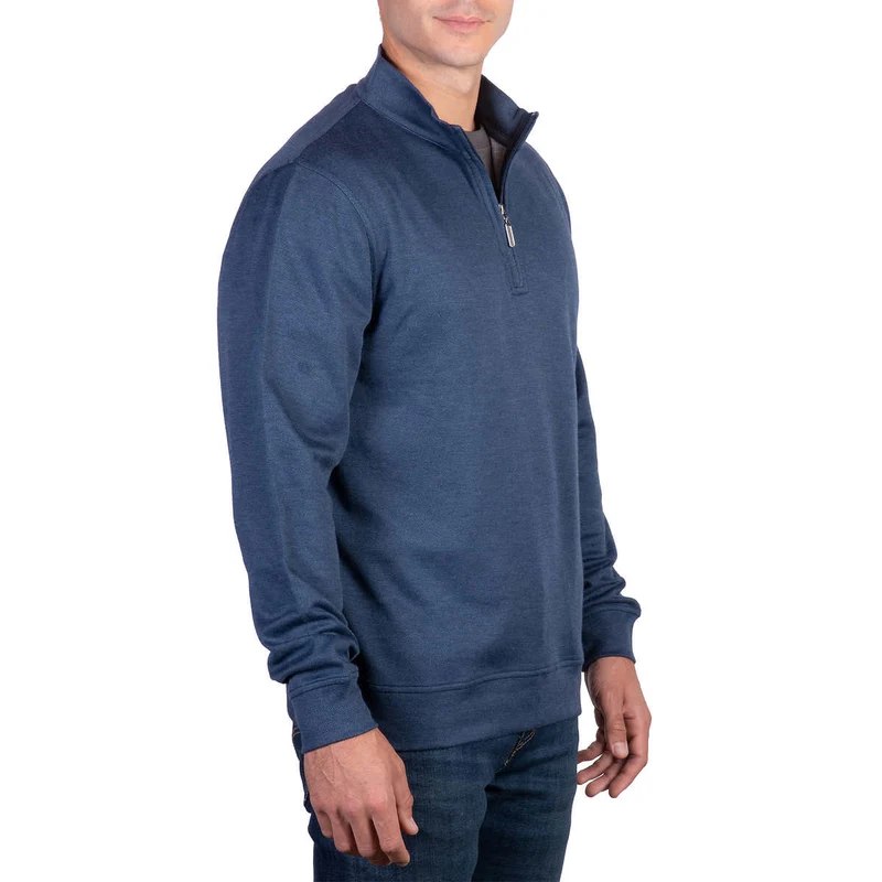 KIRKLAND SIGNATURE - Chandail à Fermeture à Glissière un Quart pour Homme