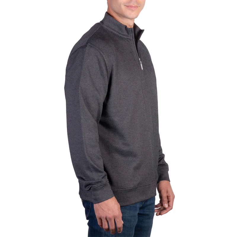 KIRKLAND SIGNATURE - Chandail à Fermeture à Glissière un Quart pour Homme