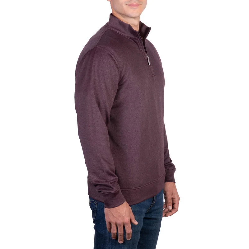 KIRKLAND SIGNATURE - Chandail à Fermeture à Glissière un Quart pour Homme