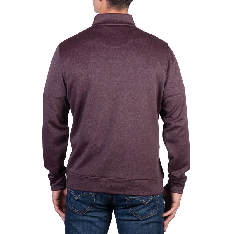 KIRKLAND SIGNATURE - Chandail à Fermeture à Glissière un Quart pour Homme
