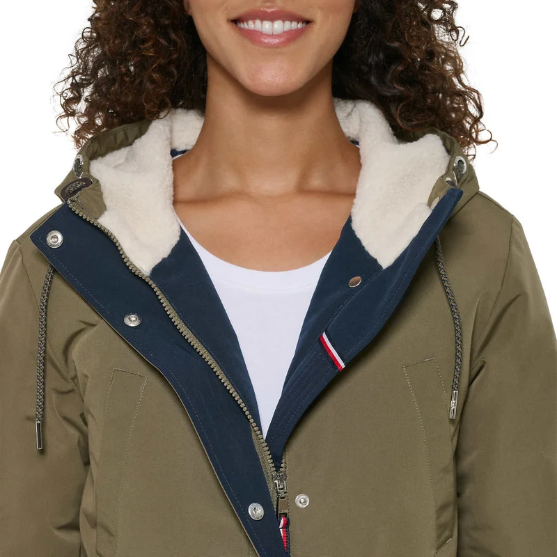 TOMMY HILFIGER - Veste Parka pour Femme