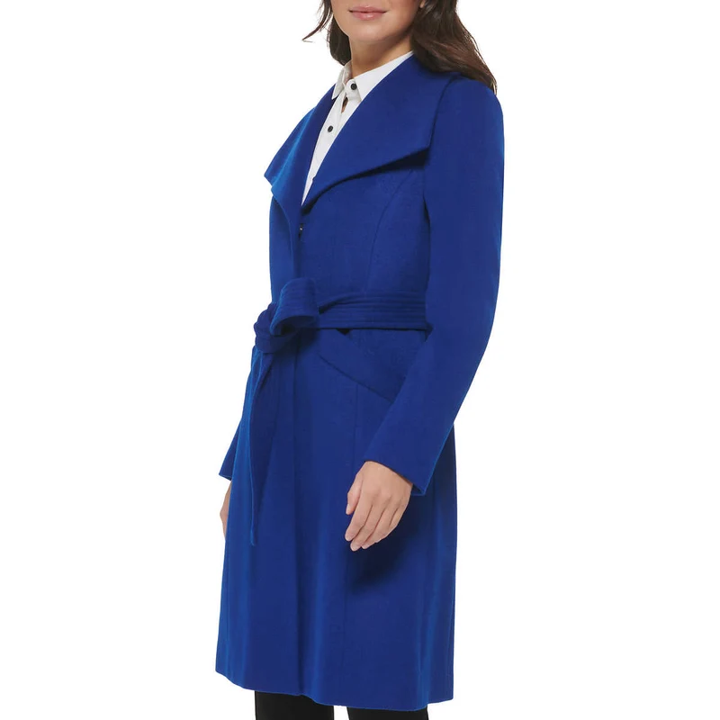 KARL LAGERFELD - Veste Ceinturée en Laine pour Femme