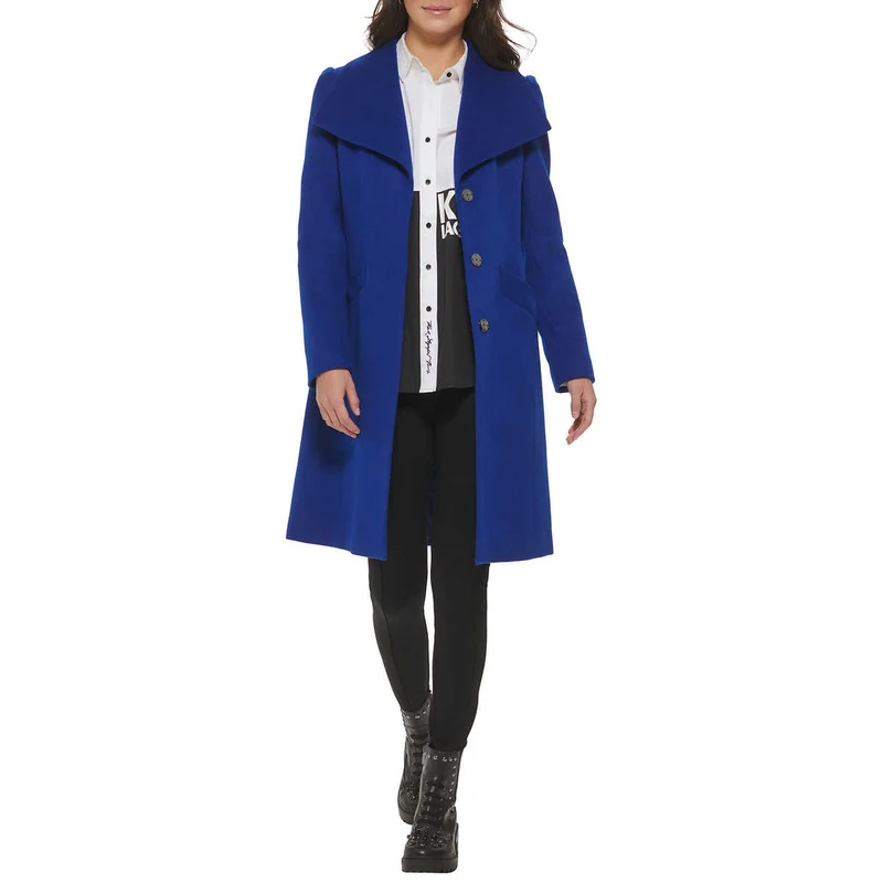 KARL LAGERFELD - Veste Ceinturée en Laine pour Femme