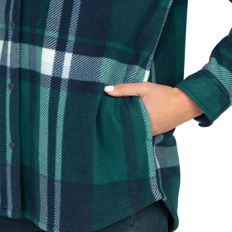 REALTREE - Veste-Chemise à Capuchon pour Femme