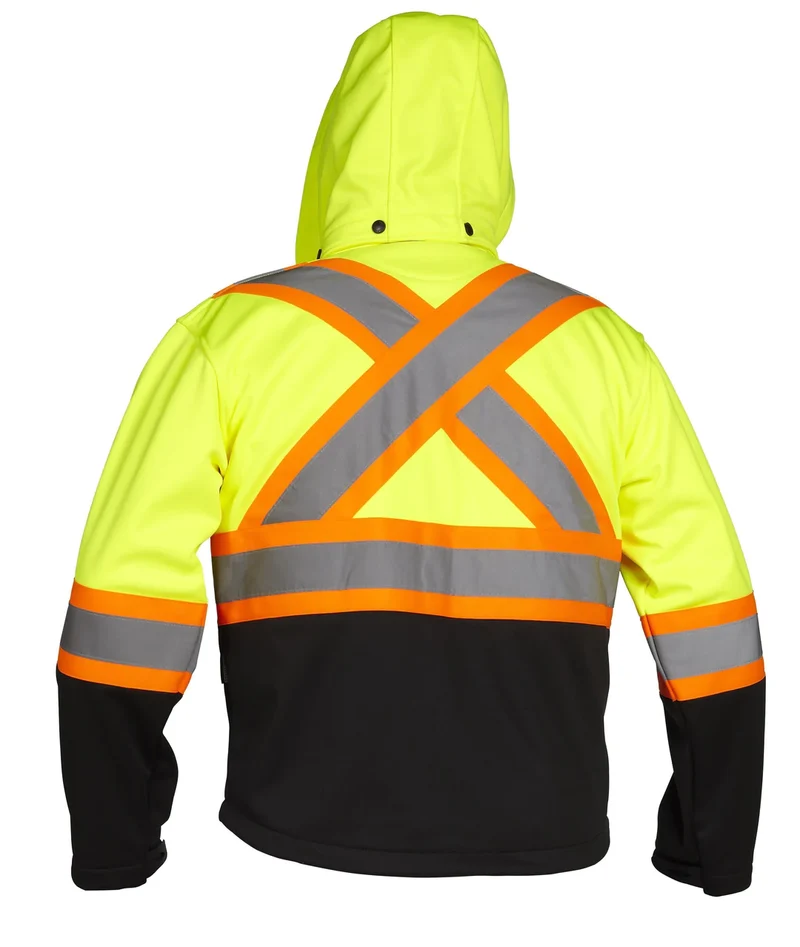 HOLMES WORKWEAR - Veste de Sécurité Souple Haute Visibilité