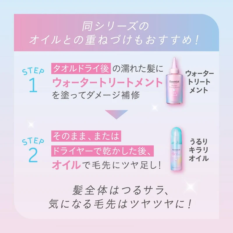 Essential Premium Water care EX Smooth Sanrio Design 200ml