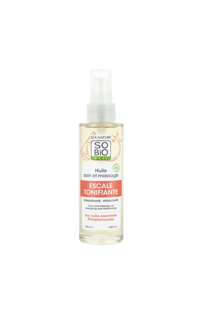 Huile de soin & massage - Escale tonifiante - 100 ml