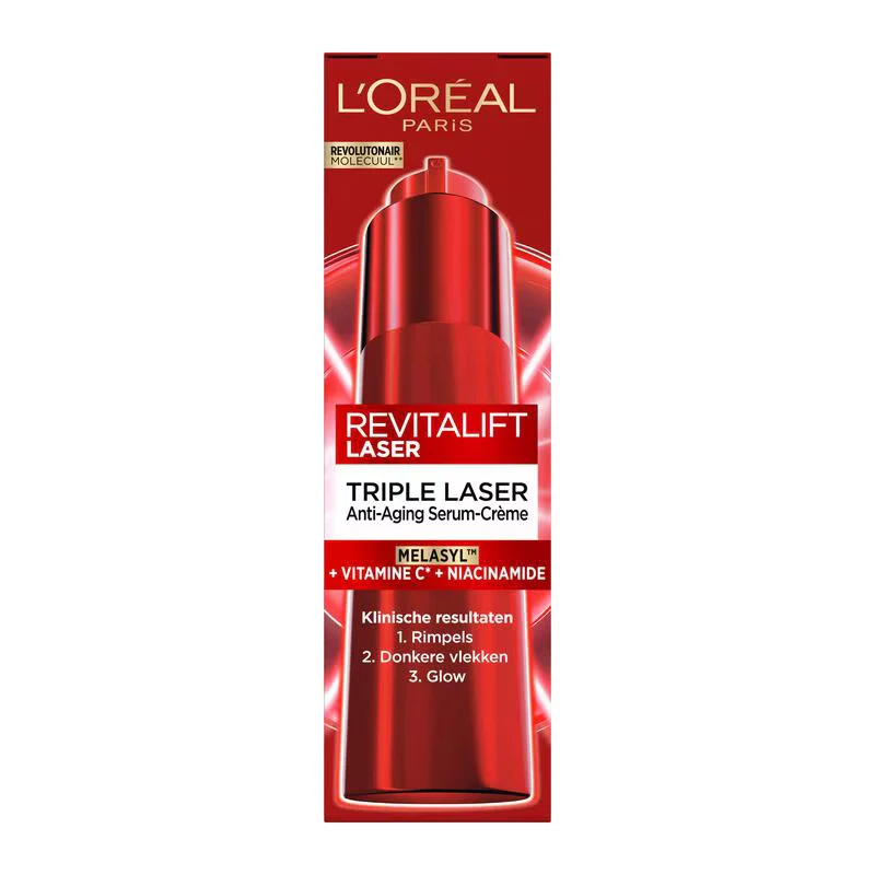 L'Oréal Paris Revitalift Laser Triple Laser Anti-Aging Crème-Serum 50 ML