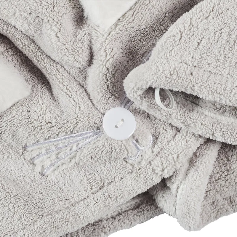 Serviette en microfibre pour cheveux - Rose