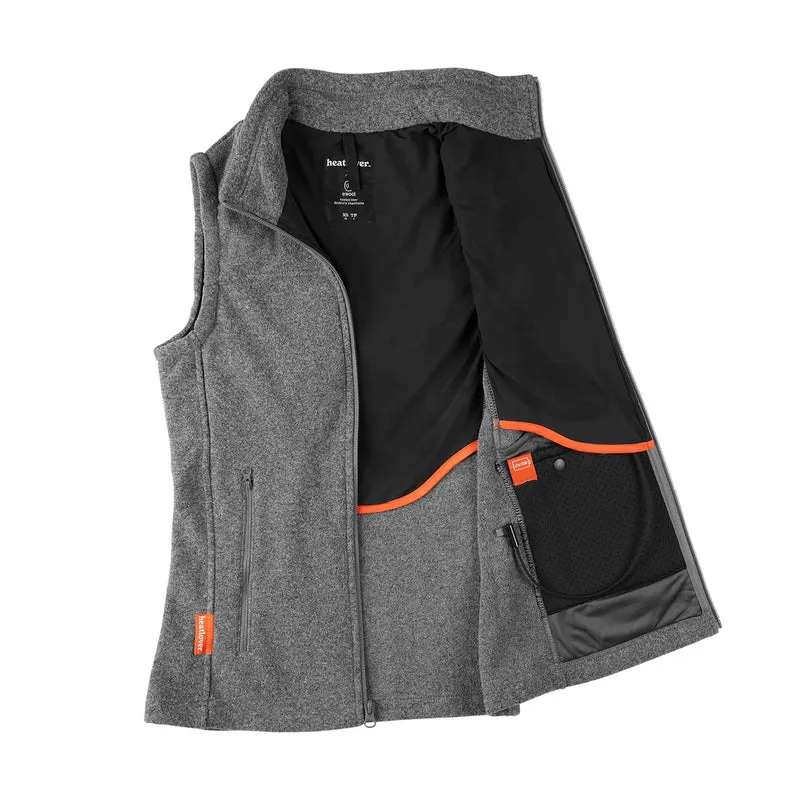 HEATLOVER - Veste Chauffante en Laine Polaire pour Femme