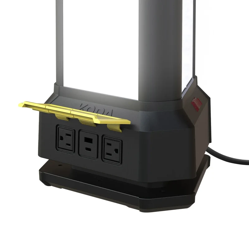 KODA - Tour d'Éclairage de Travail avec Ports d'Alimentation et USB