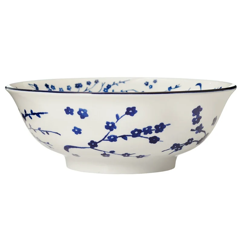 MAISON NEUVE - Ensemble de 4 Bols en Porcelaine et 4 Paires de Baguettes