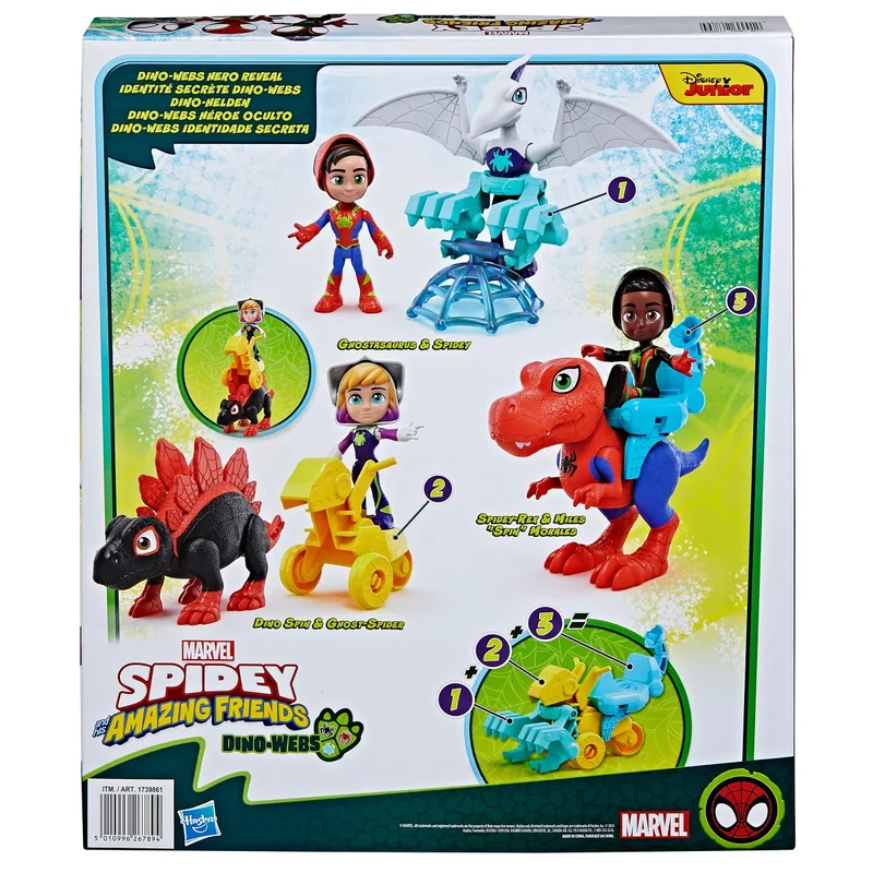 HASBRO - Spidey et ses Amis Extraordinaires Identité Secrète Dino-Webs
