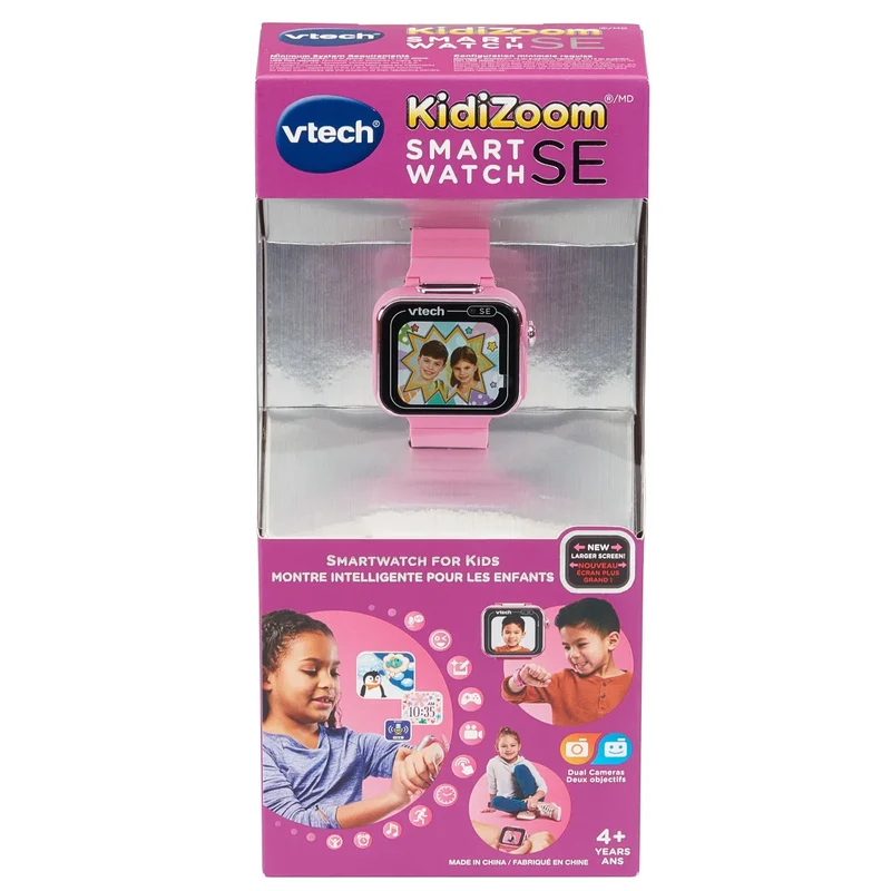 VTECH - Montre Intelligente pour les Enfants KidiZoom Smart Watch SE