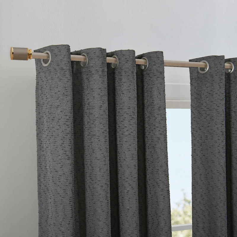 SUN+BLK - Ensemble de 2 Rideaux Totalement Obscurcissants Rhodes