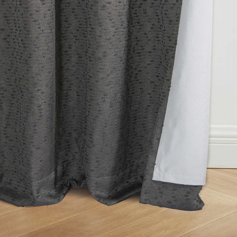 SUN+BLK - Ensemble de 2 Rideaux Totalement Obscurcissants Rhodes