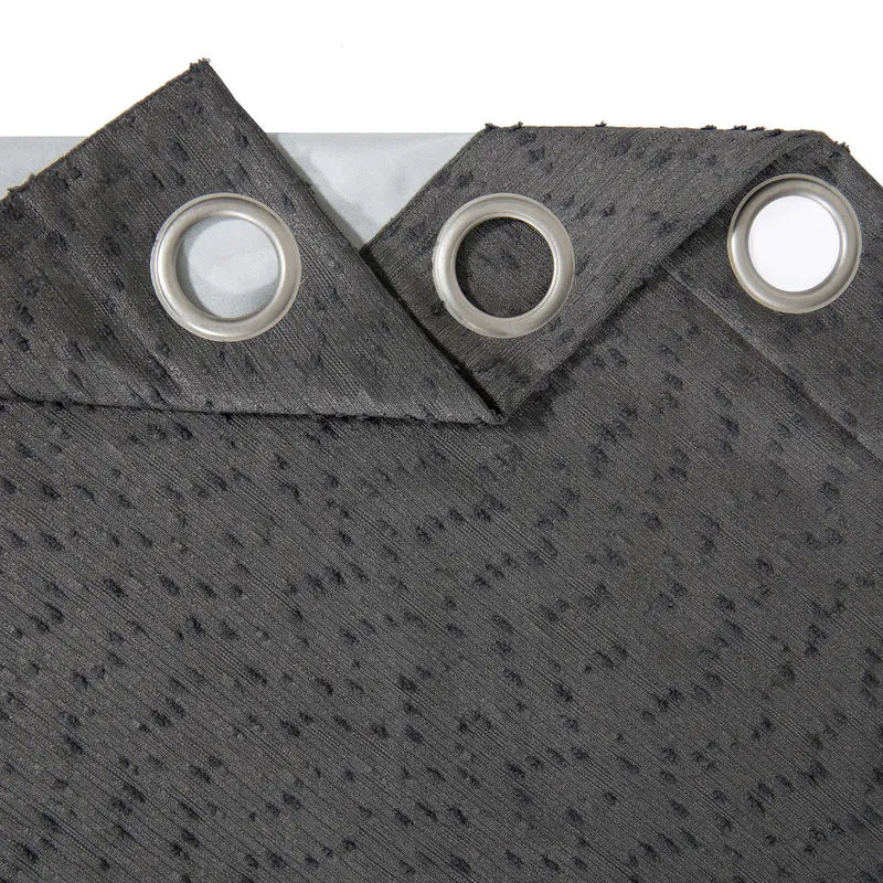 SUN+BLK - Ensemble de 2 Rideaux Totalement Obscurcissants Rhodes