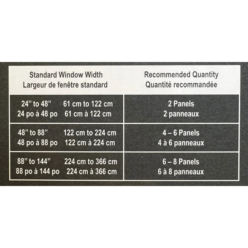 SUN+BLK - Ensemble de 2 Rideaux Totalement Obscurcissants Rhodes