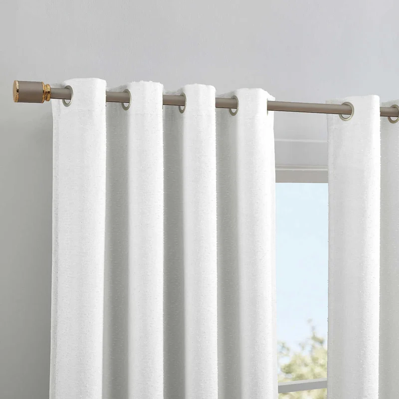 SUN+BLK - Ensemble de 2 Rideaux Totalement Obscurcissants Rhodes