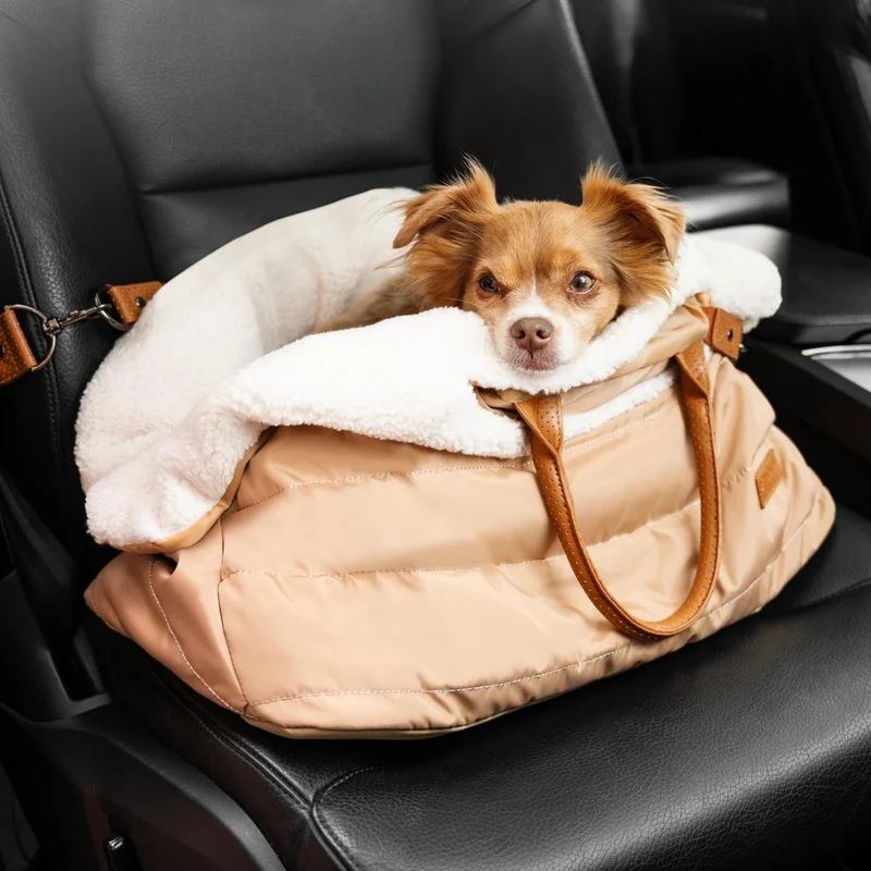 HOTEL DOGGY - Siège d'Auto et Transporteur de Luxe pour Chien