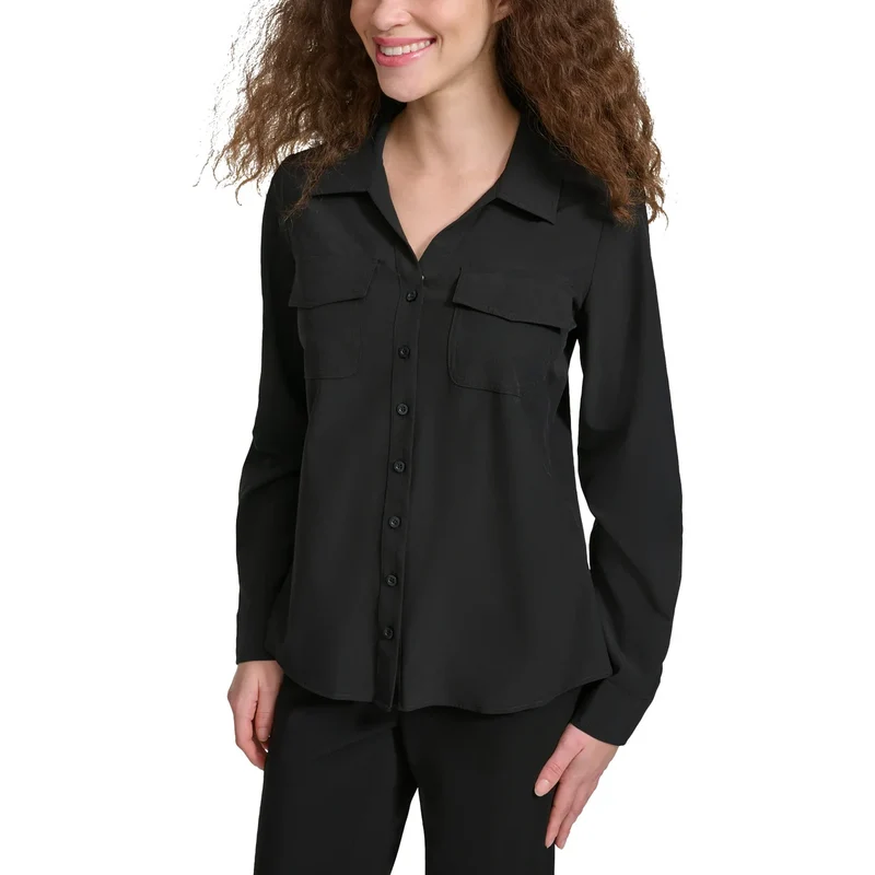 CALVIN KLEIN JEANS - Chemisier Extensible pour Femme