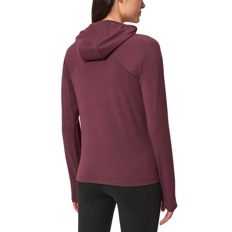 MONDETTA - Haut à Capuchon Manches Longues pour Femme