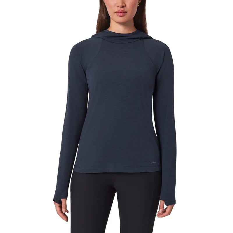 MONDETTA - Haut à Capuchon Manches Longues pour Femme