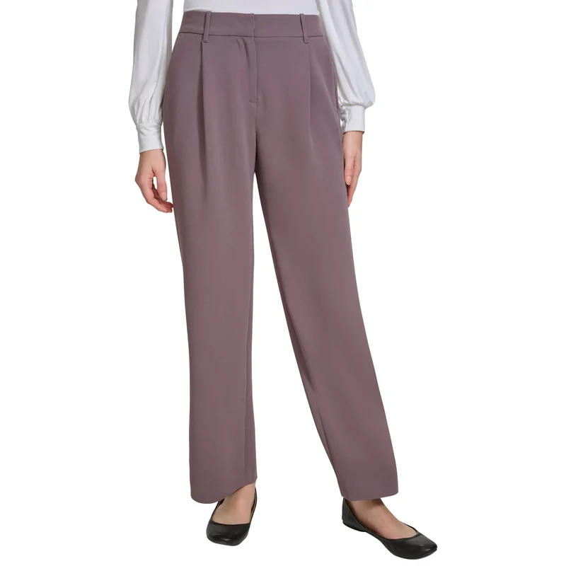 DKNY - Pantalon Habillé à Jambe Large pour Femme
