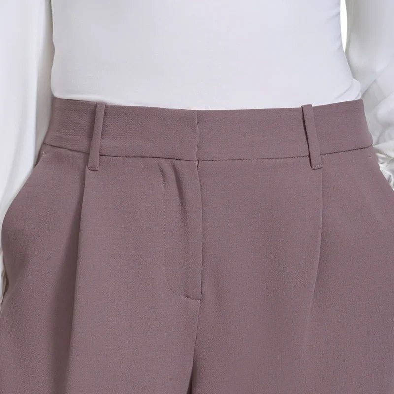 DKNY - Pantalon Habillé à Jambe Large pour Femme