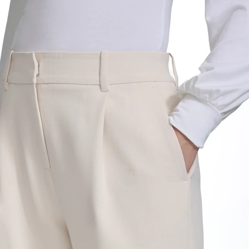 DKNY - Pantalon Habillé à Jambe Large pour Femme