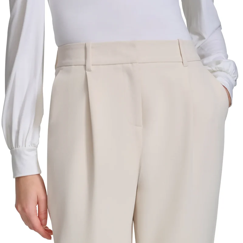 DKNY - Pantalon Habillé à Jambe Large pour Femme