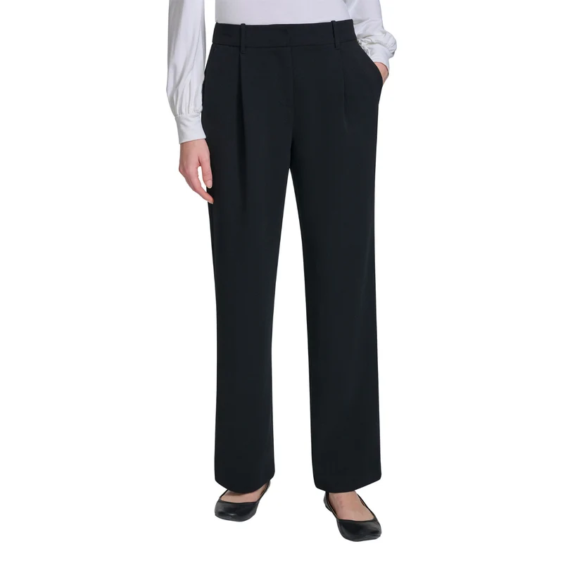 DKNY - Pantalon Habillé à Jambe Large pour Femme