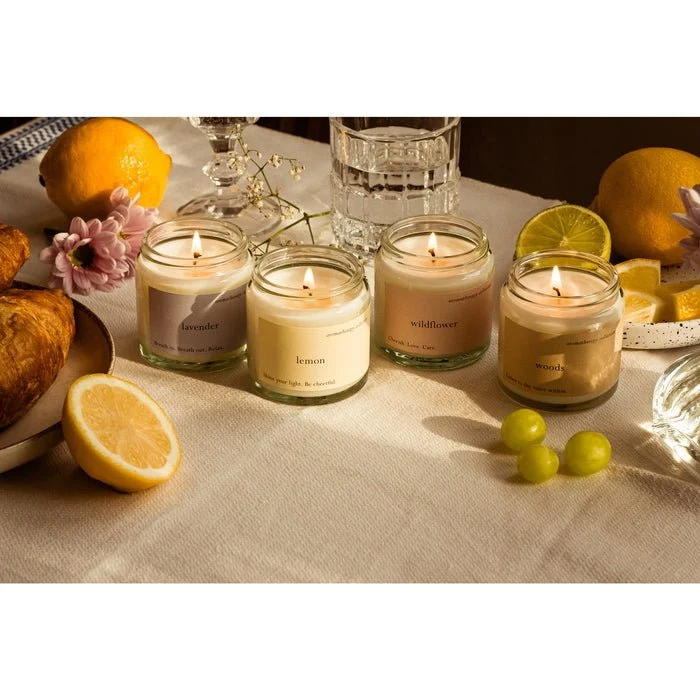 Lavender Aromakerze 100 g