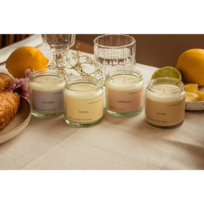 Lavender Aromakerze 100 g