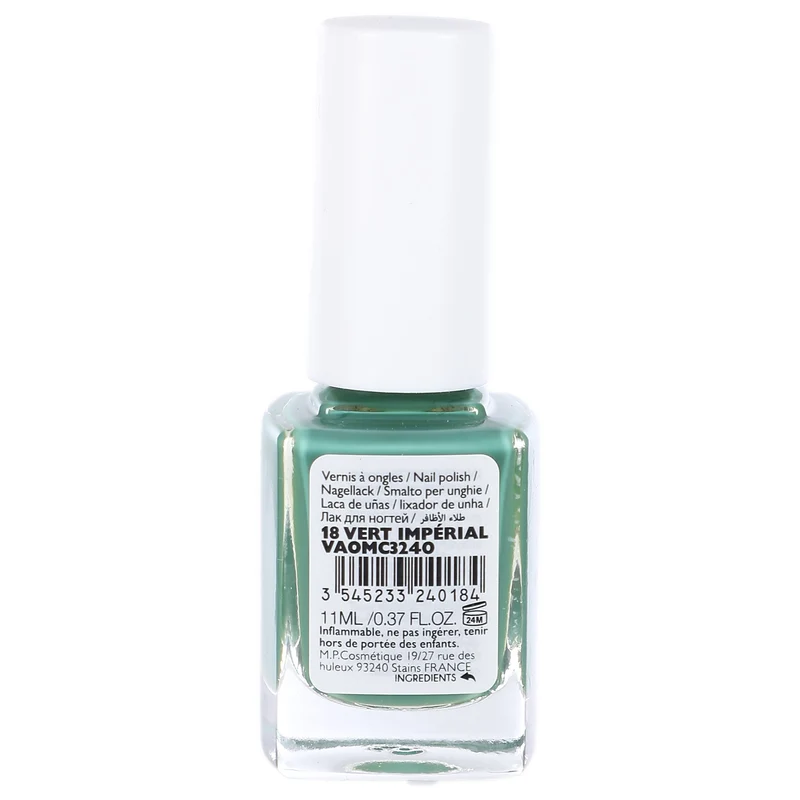 Vernis à ongle vert impérial